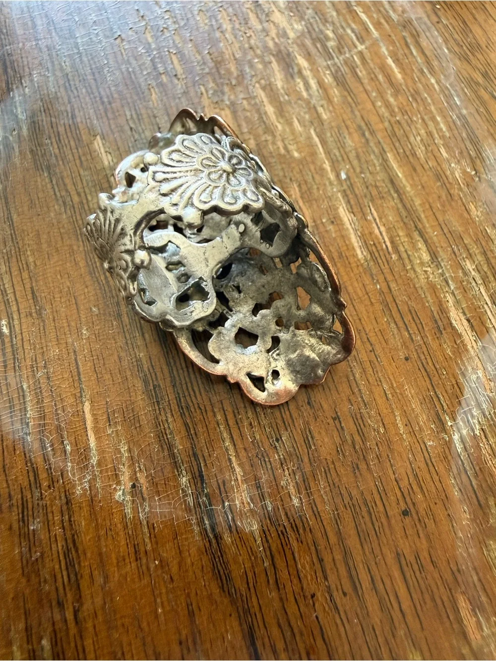 Antigua Virgins Saints & Angels Statement Ring ss 7 w/ Swarovski Crystals VSA